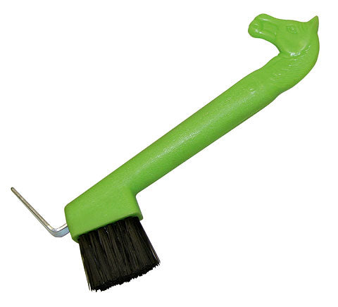 Hufkratzer mit Pferdekopf