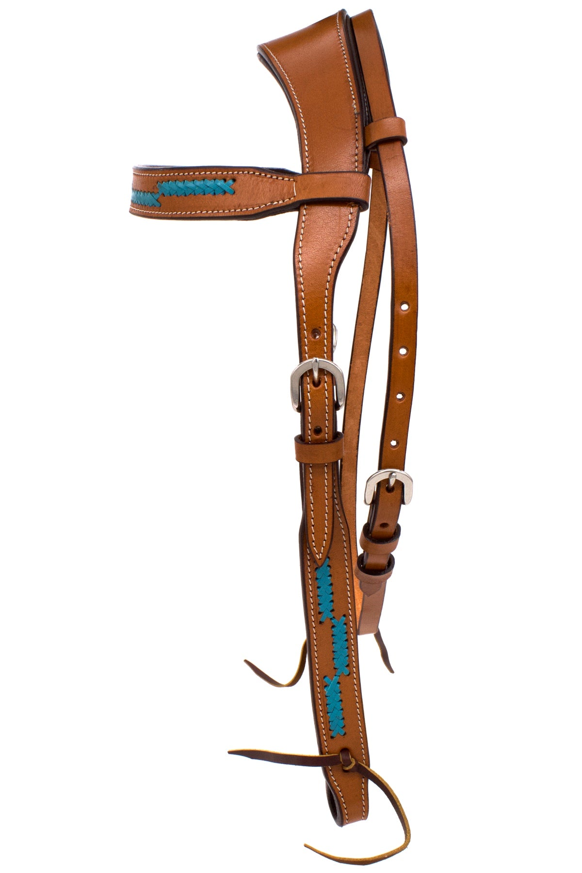Westerntrense mit anatomischem Genickstück Arbeitszaum, super soft unterlegt,